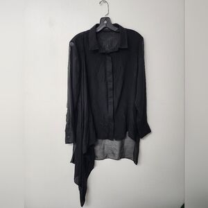 RELIGION Asymmetrical Shirt